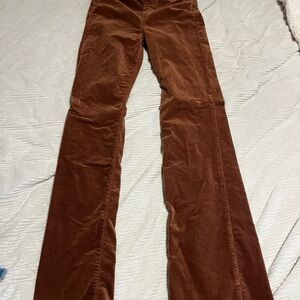 7 For All Mankind Women's Boot Cut Jeans in Brown